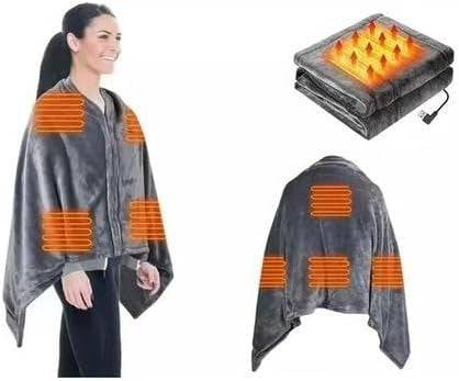 Heated Ultra Plush Huggle Blanket
