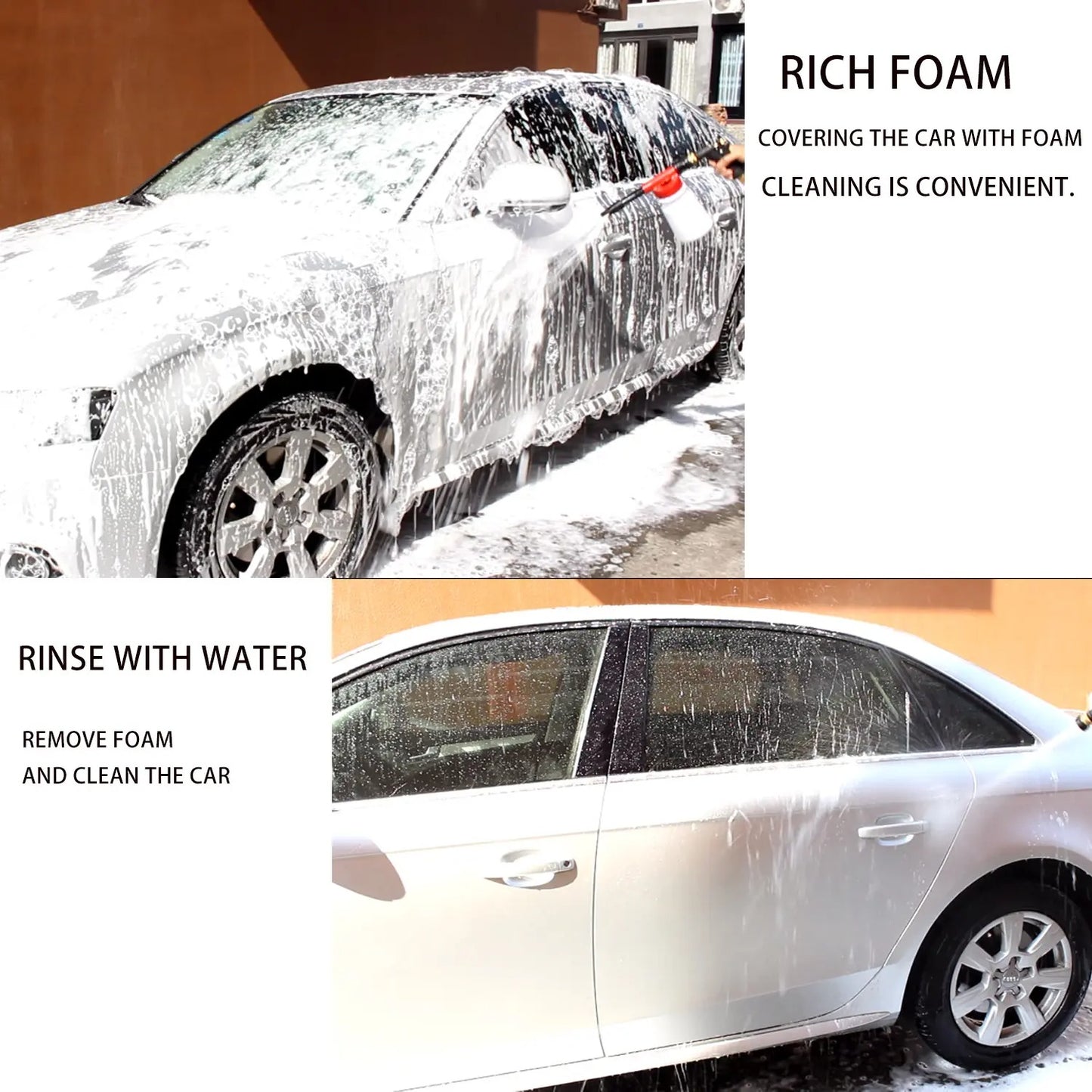 Carwash Soap Foam Blaster-Nozzle Spray