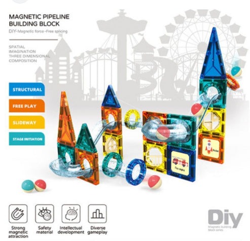 LED Magnetic Building Blocks (42 pcs)