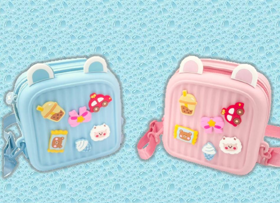 Cute Lightweight Waterproof Backpack For Children (Blue)