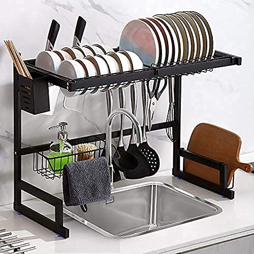 Space Saving Dish Draining Rack (85cm)
