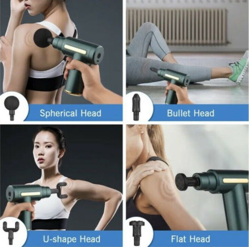 Professional Body Muscle Physiotherapy Lymphatic Drainage Massage Gun