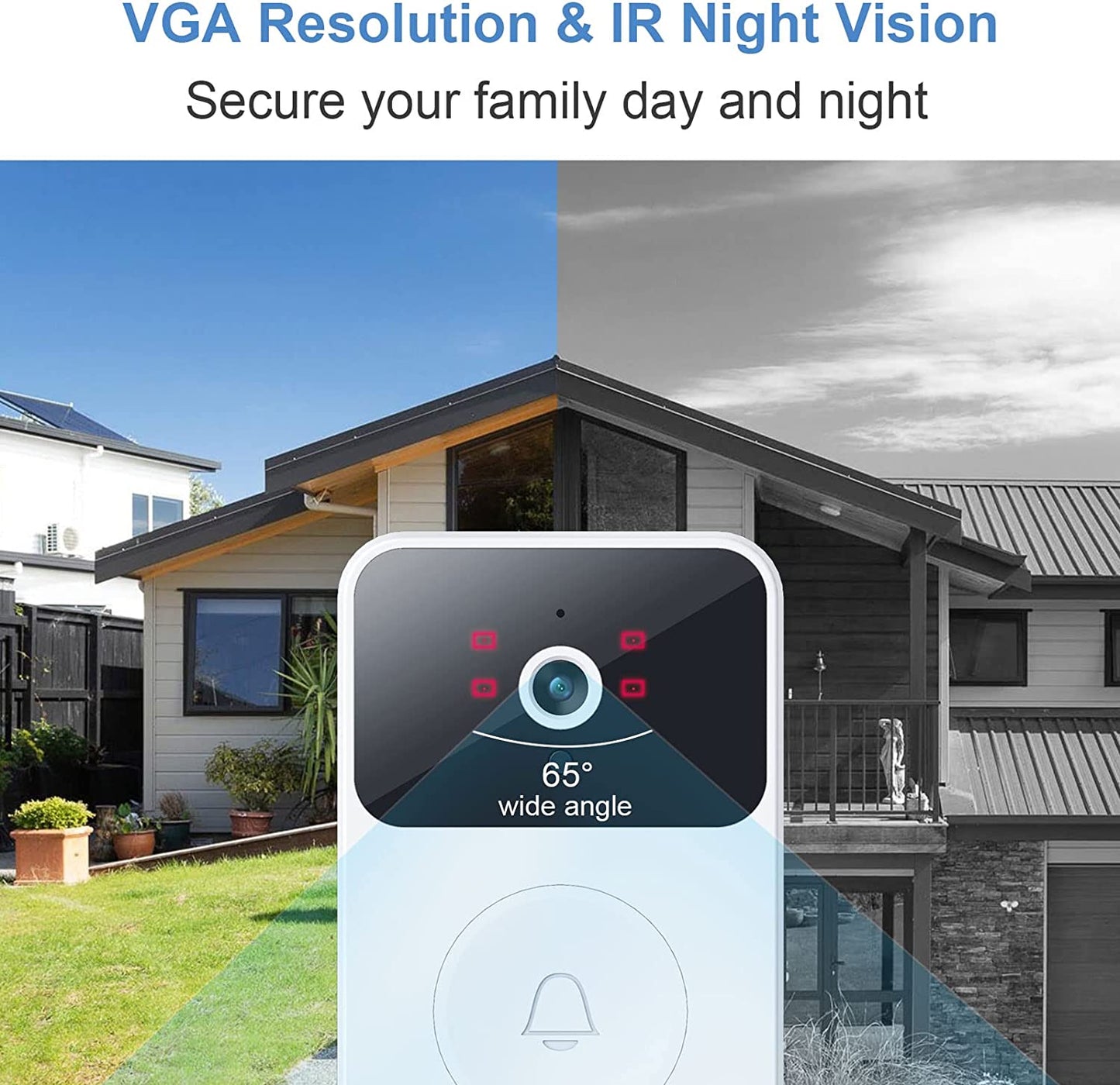 WiFi Doorbell Camera with Chime