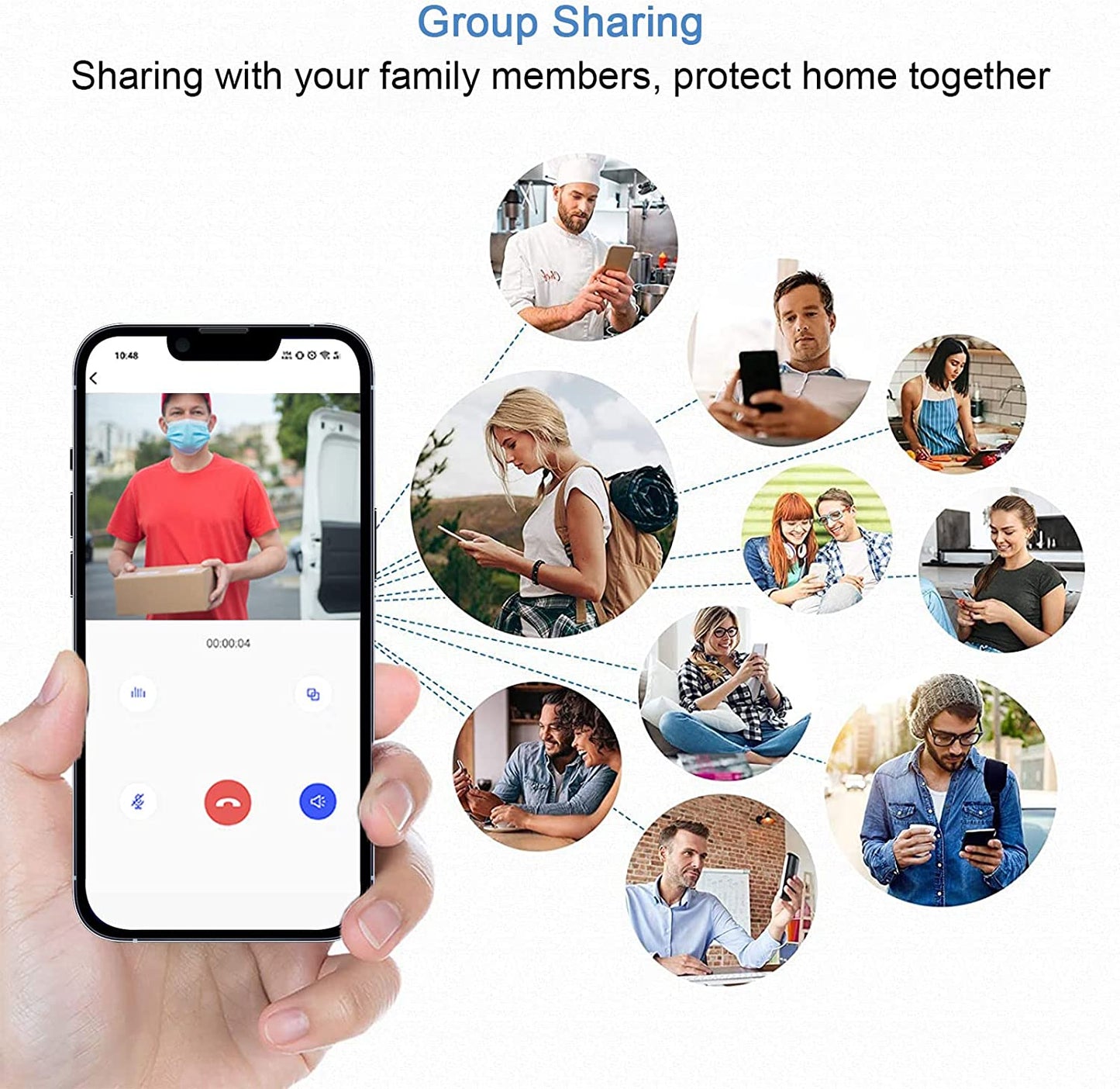 WiFi Doorbell Camera with Chime