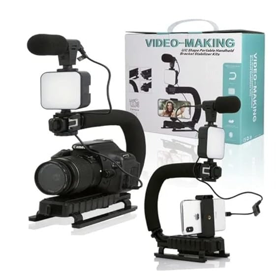 U-Shaped Video Making Handheld Stabilizer Kit