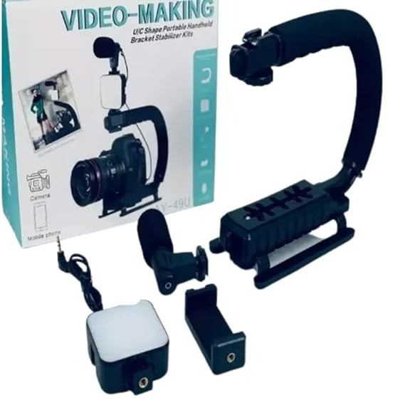 U-Shaped Video Making Handheld Stabilizer Kit