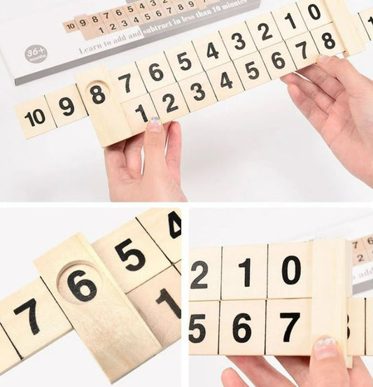 Wooden Math Arithmetic Educational Toy