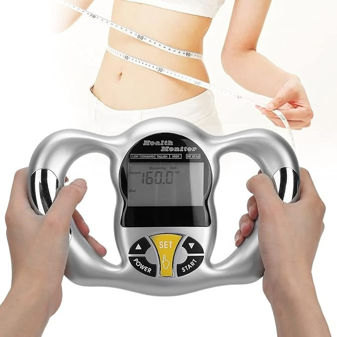 Hand held Body Mass Index BMI Health Fat Analyzer Monitor