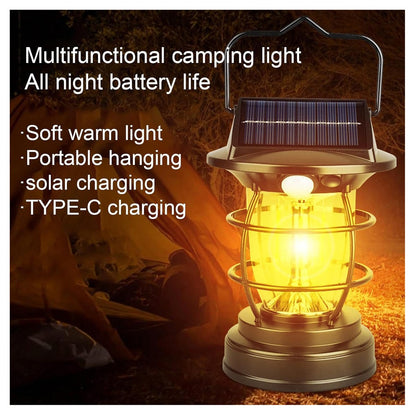 Multifunction Camping Solar Lantern