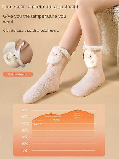 Rechargeable Heating Electric Socks