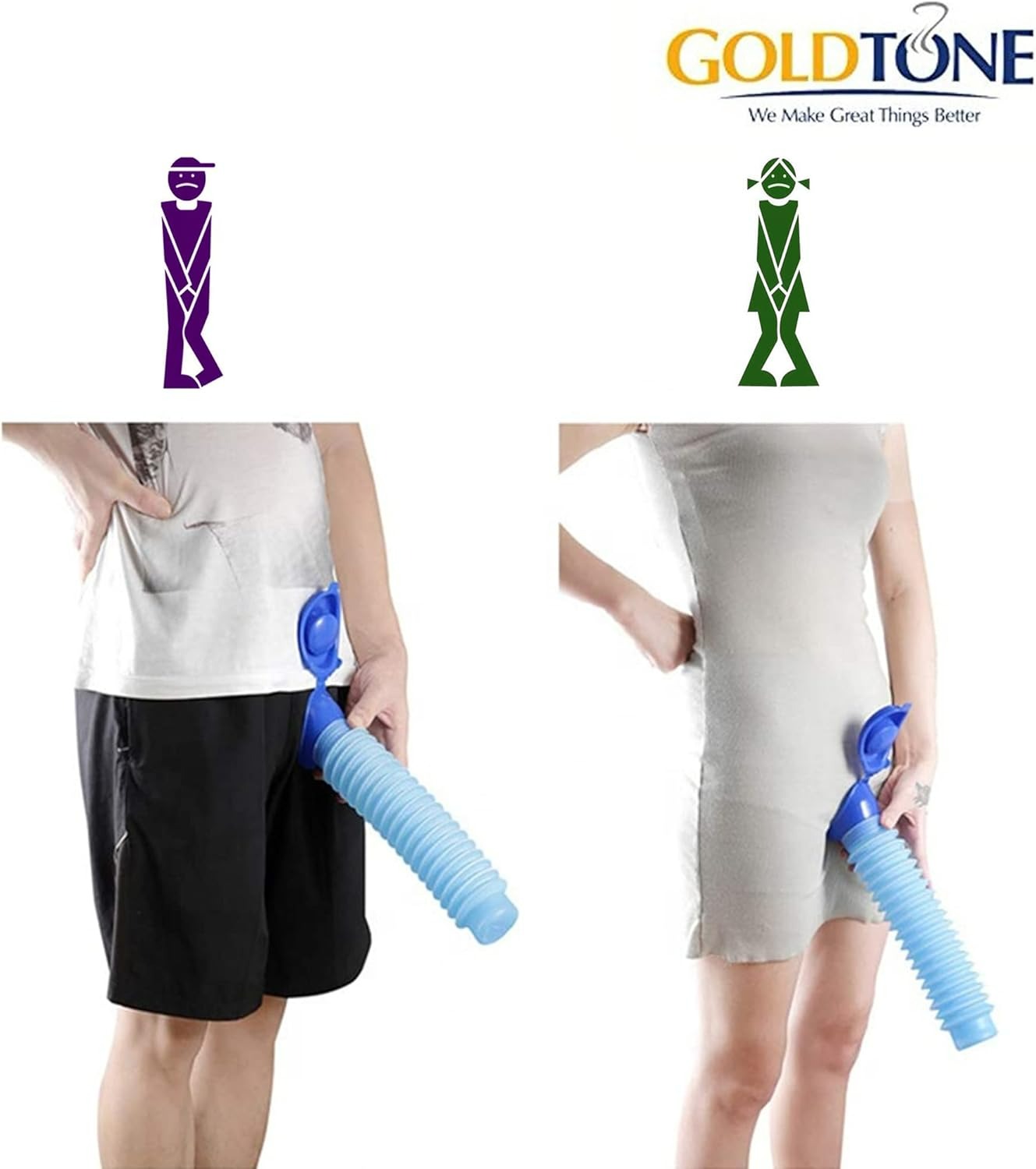 Portable Expandable Urinal for Men or Women (750ml)