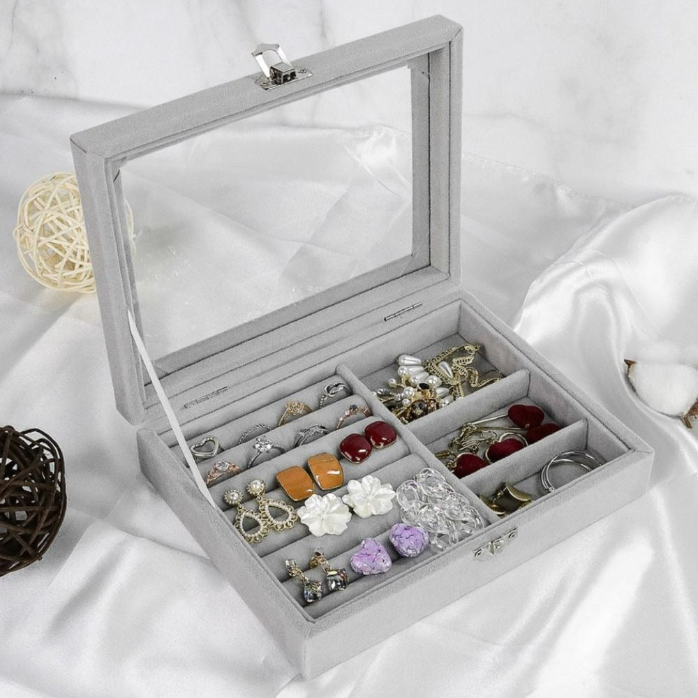 Multiple Compartments Jewellery Storage Box