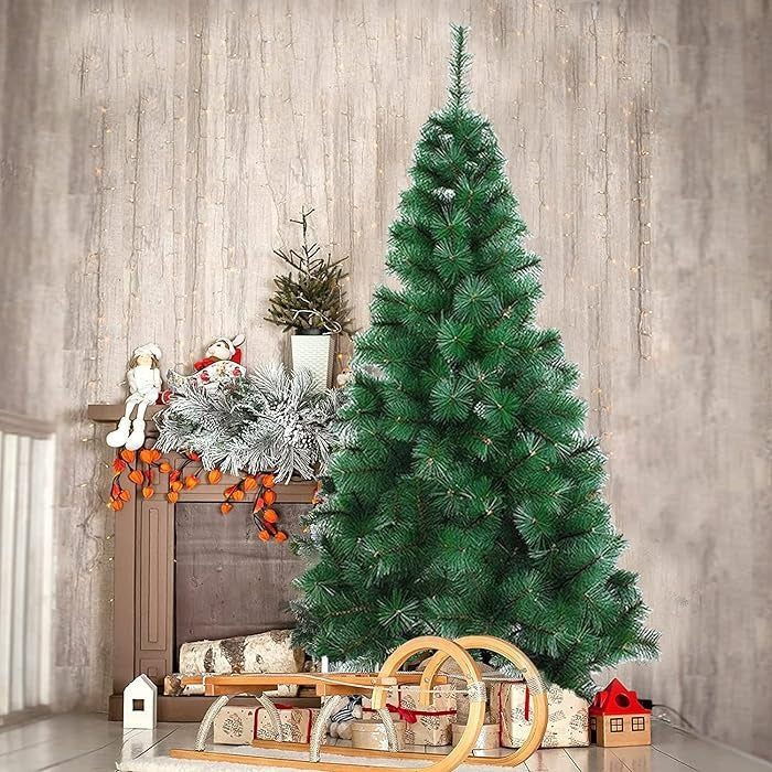 Artificial Christmas Tree (Pine)(2.1m)(Green)