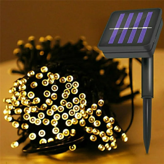 Solar Powered Fairy Garden Lights (6.5m)