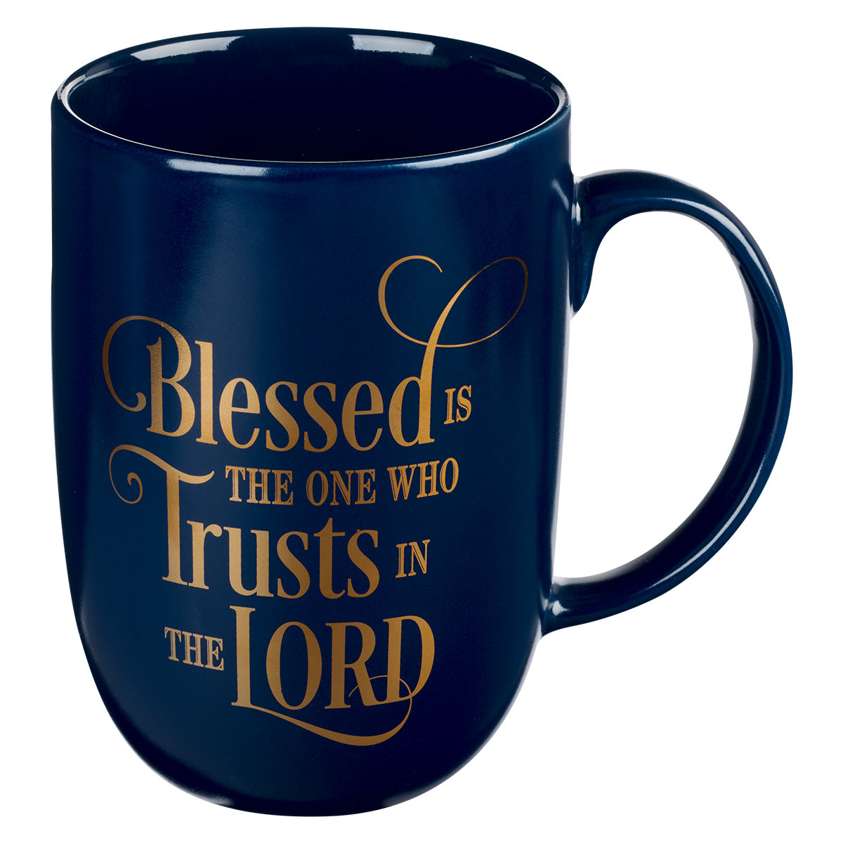 Blessed Is The One Who Trusts Ceramic Mug - Jer. 17:7