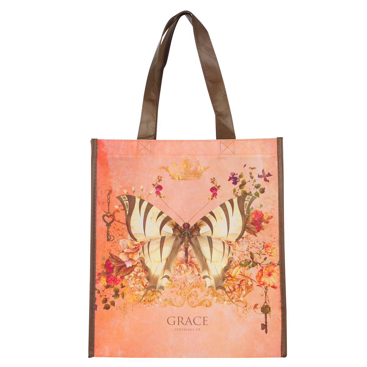 Grace Non-Woven Tote Bag - Ephesians 2:8