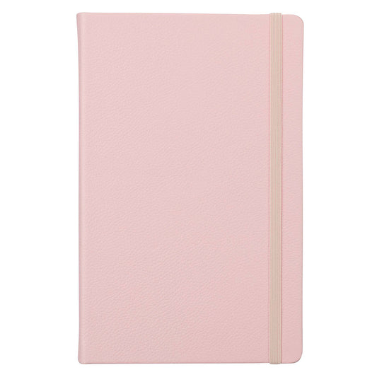 Leatherpress Quartz Pink Genuine African Leather Notebook