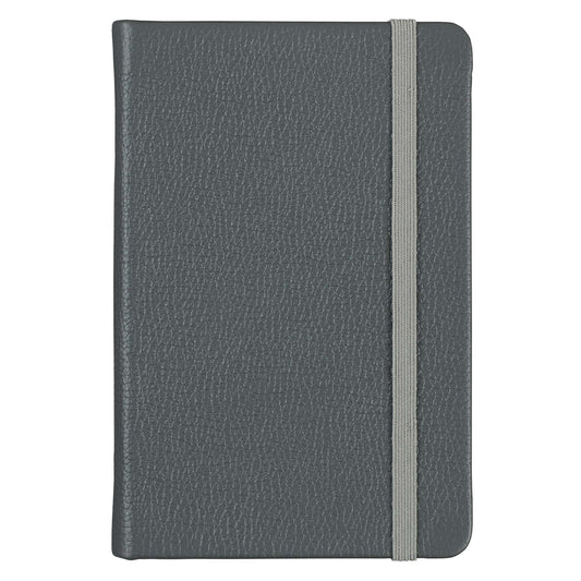 Leatherpress Twilight Grey Genuine African Leather Pocket Notebook