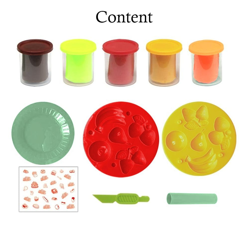 Fruit Series Clay Toys Set