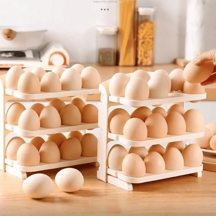 Folding Egg Storage Rack