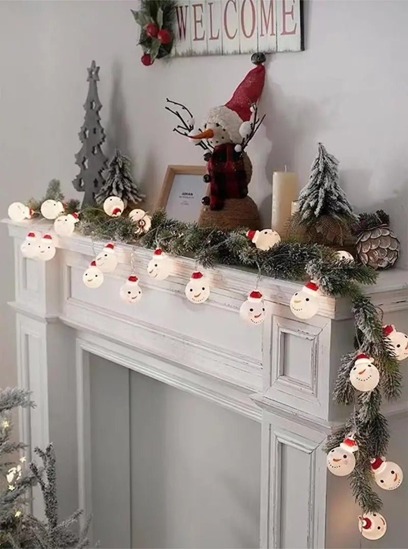 3D Decorative Snowman String Light (3m)