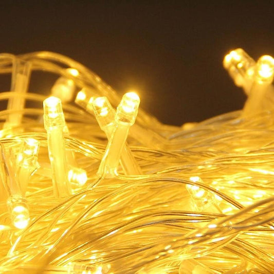 LED String Decoration Lights (50L)(7m)(Yellow)