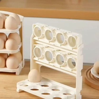 Folding Egg Storage Rack