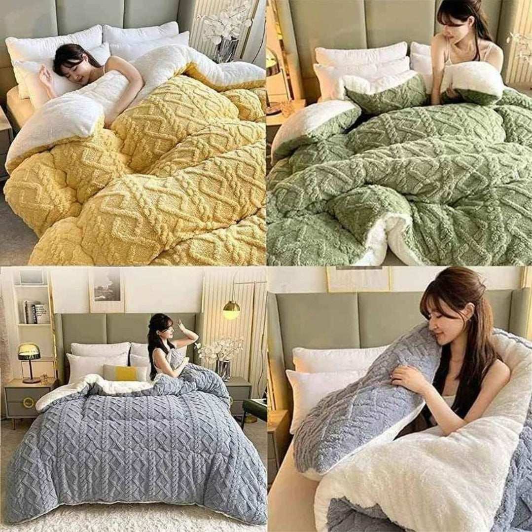 Extra Soft Plush Cashmere Comforter Set (5 pcs)