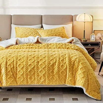 Extra Soft Plush Cashmere Comforter Set (5 pcs)