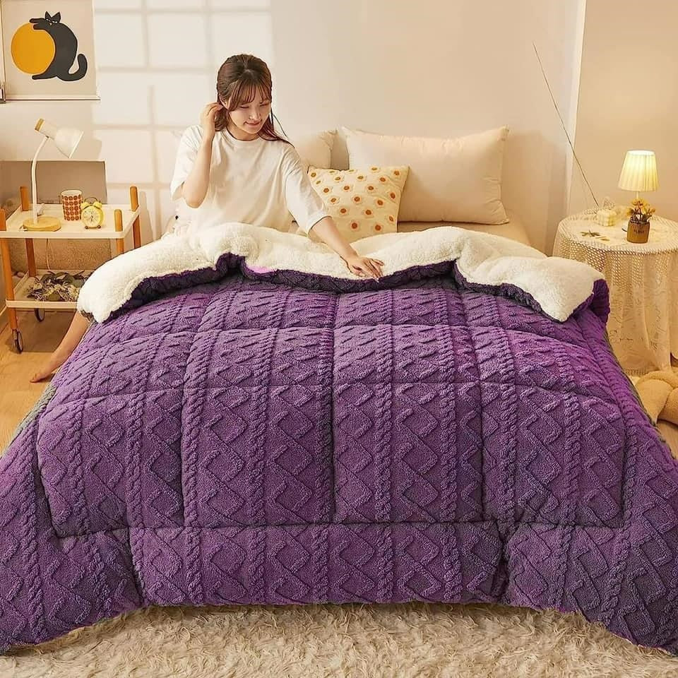 Extra Soft Plush Cashmere Comforter Set (5 pcs)