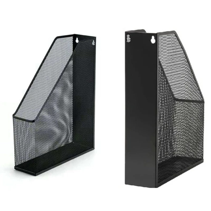 Mesh Metal Desk Book Organiser (1 Compartment)