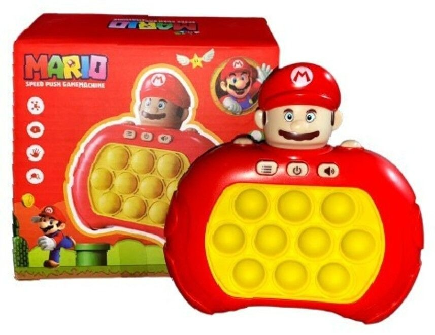 Quick Push Bubble Game (Super Mario)