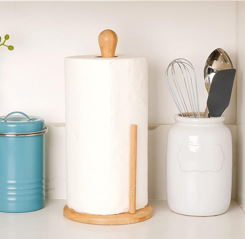 Wooden Tissue Roll Holder