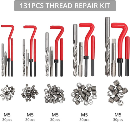 Helicoil Type Thread Repair Tool Kit