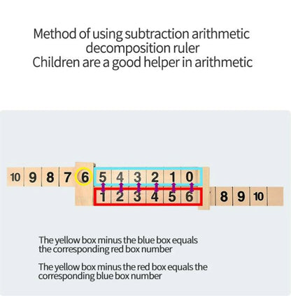 Wooden Math Arithmetic Educational Toy