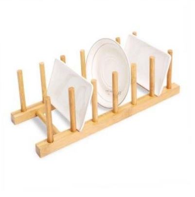 Wooden Dish Rack (6 Slots)