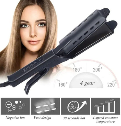 Hair Straightener With Shine Control