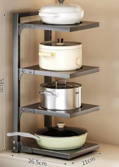 Cookware Organiser Storage Rack