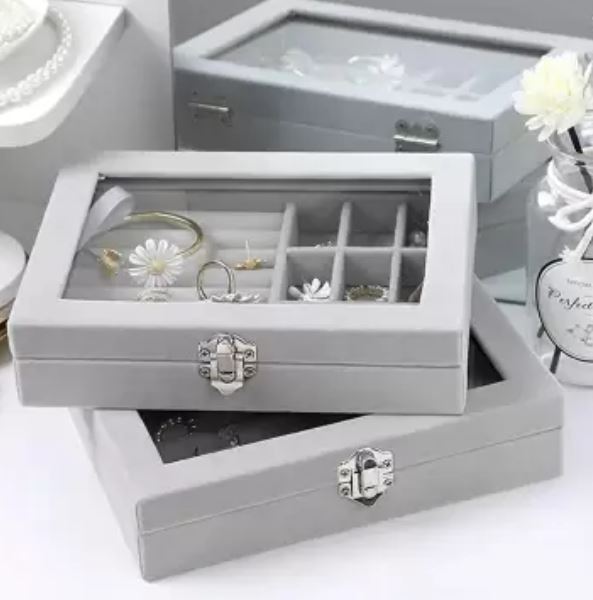 Multiple Compartments Jewellery Storage Box