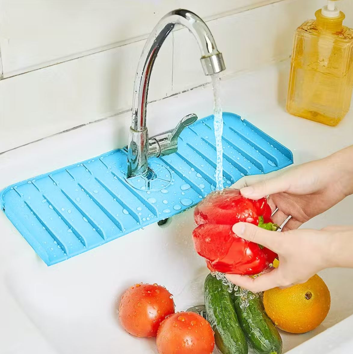 Silicone Sink Faucet Mat