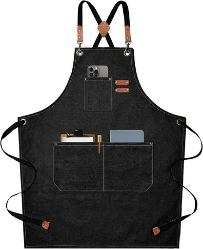 Cross Back Premium Quality Unisex Kitchen Apron