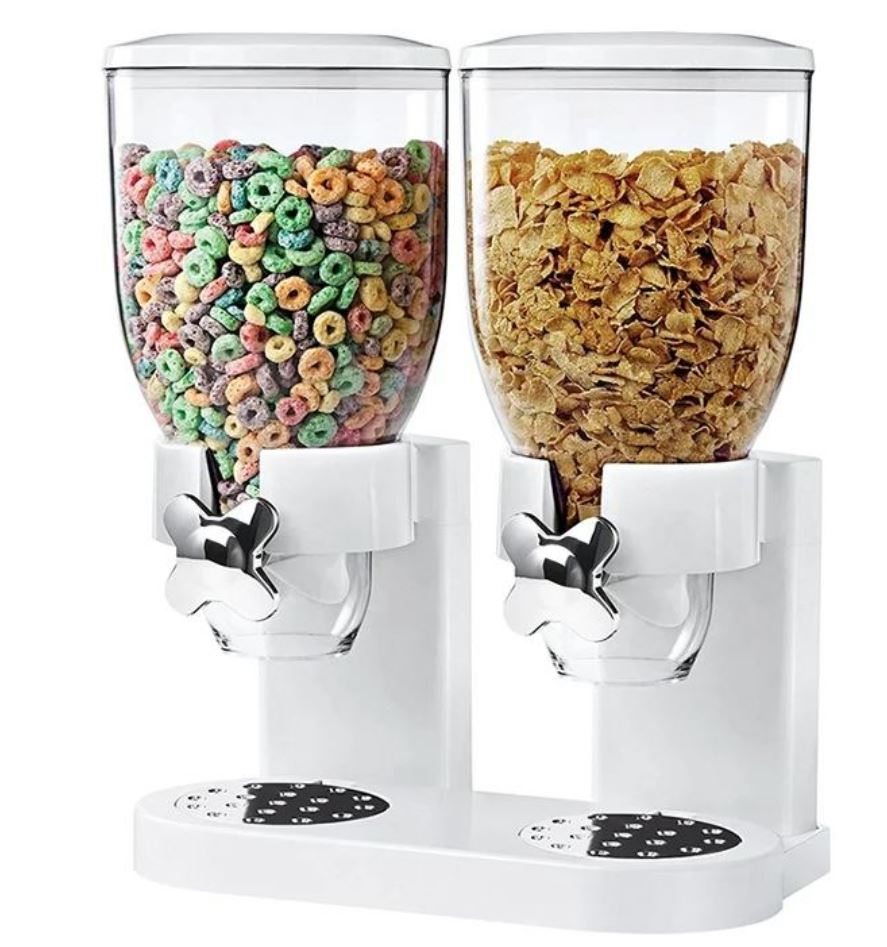 Double Barrel Cereal Dispenser (2L)