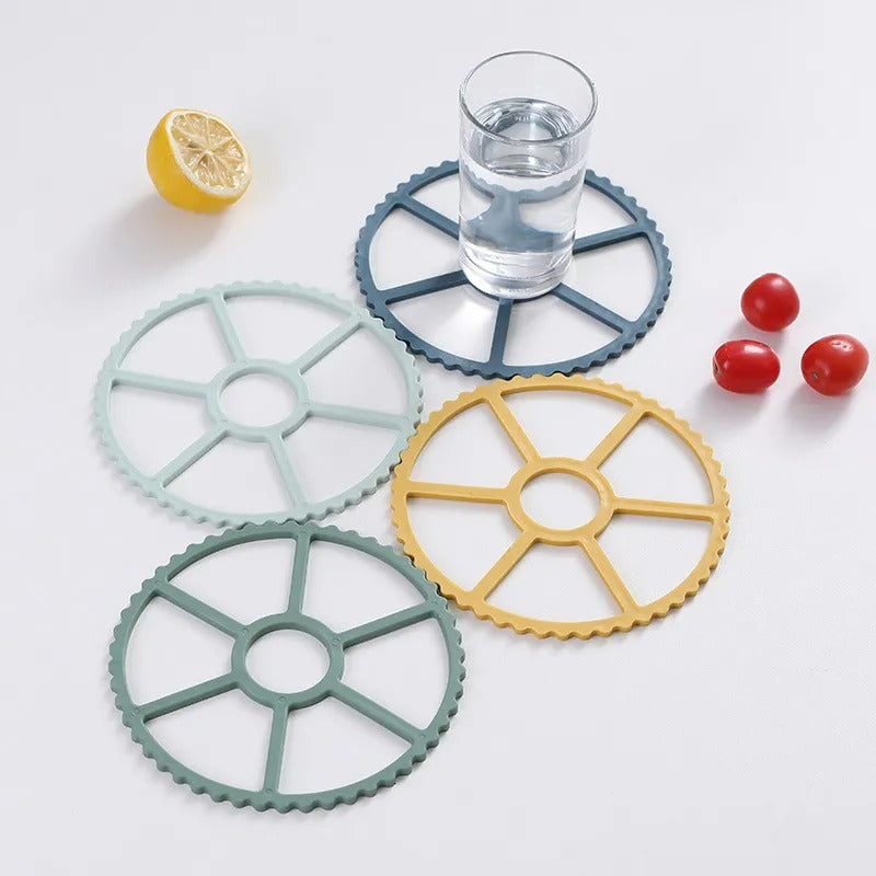 Silicone Heat Resistant Trivet Mat (Each)