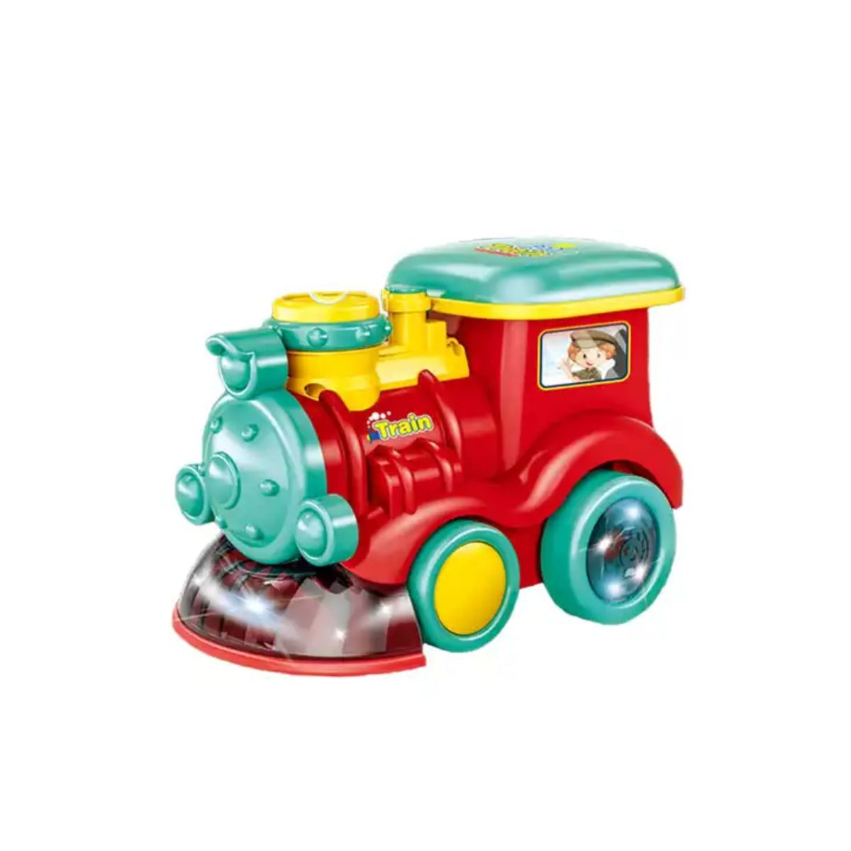 Musical Bubble Blowing Steam Locomotive Toy