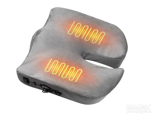 Heatable orthopedic cushion