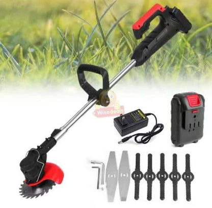 Rechargeable Lawn Mower and Grass Cutter with Accessories (24V)