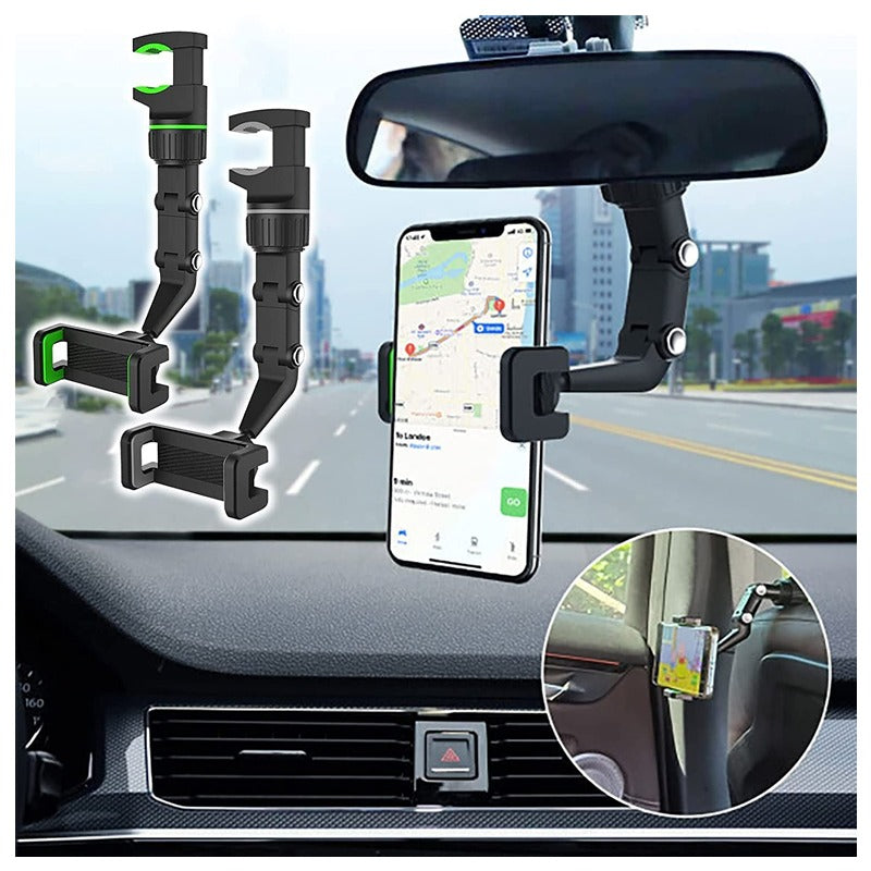 360 Degree Rotation Multifunctional Car Phone Holder