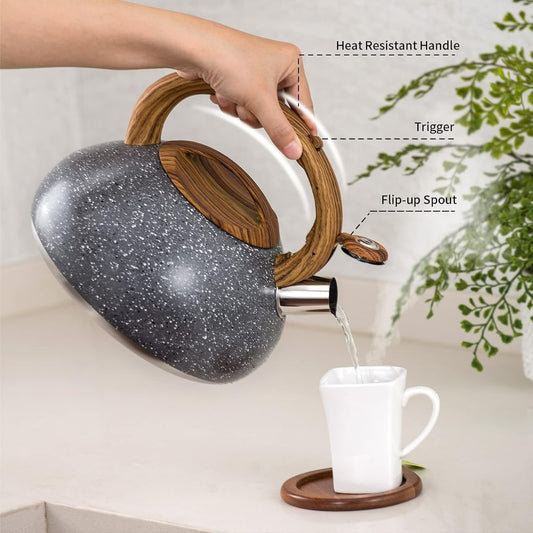 Stainless Steel Stove Top Whistling Kettle