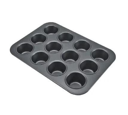 Muffin Pan Cupcake Mold Baking Tray (12 Cups)