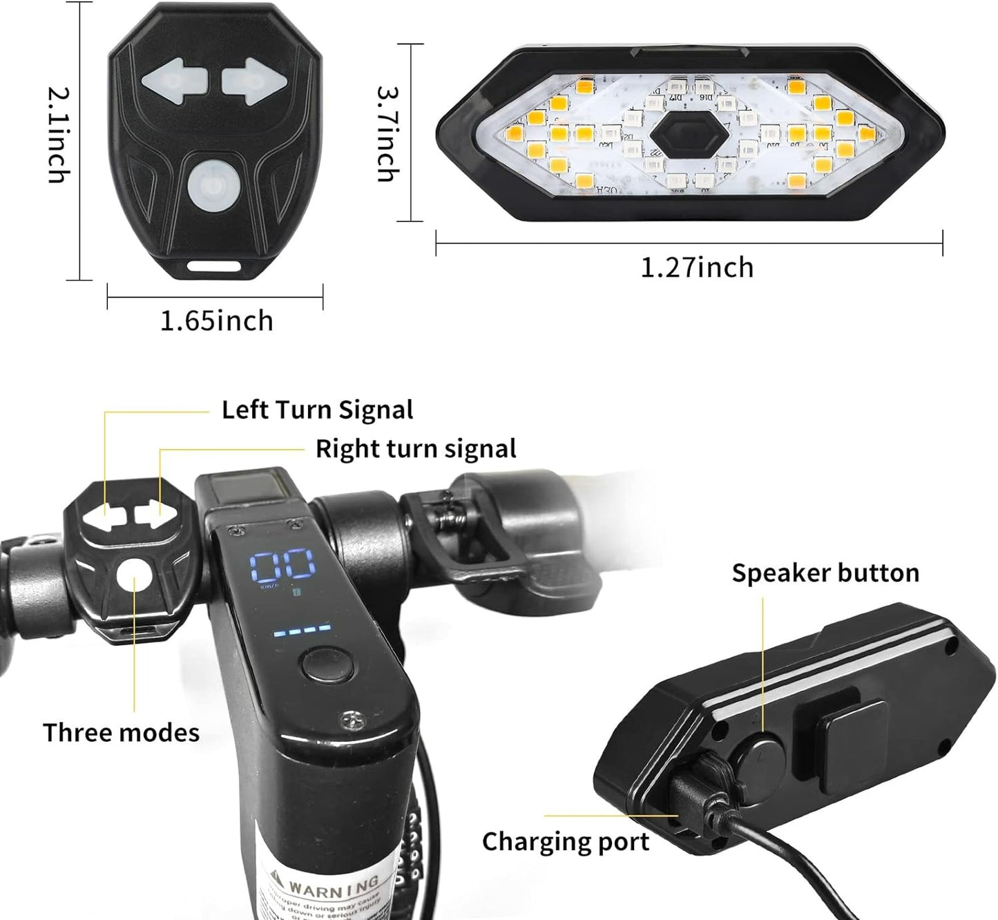 Electric Scooter Indicator Light